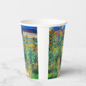 Monet Flower Garden Pappbecher (Rechts)