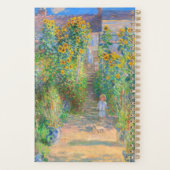 Monet Flower Garden Planer (Rückseite)