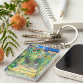 Monet Flower Garden Schlüsselanhänger (Vorderseite rechts)