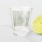 Monet Flower Garden Schnapsglas (Rückseite)