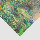 Monet Flower Garden Seidenpapier (Ausschnitt)