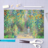 Monet Flower Garden Seidenpapier (Handwerk)