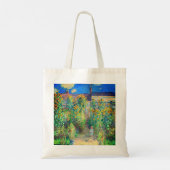 Monet Flower Garden Tragetasche (Rückseite)