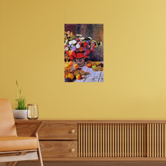Monet - Flowers and Fruit Poster (Wohnzimmer 2)