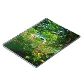 Monet France Impressionist People Bridge Park Pain Notizblock (Linke Seite)