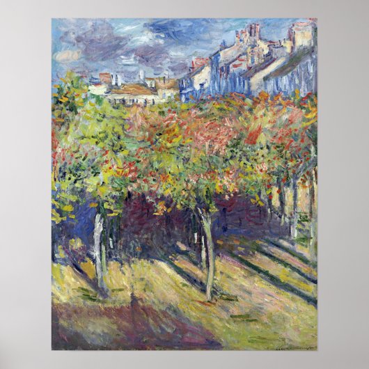 Monet France Impressionist People Les Tilleuls a Poster (Vorne)