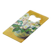 Monet France Impressionisten Weihnachten Geldbeutel Flaschenöffner (Rückseite Schrägansicht)