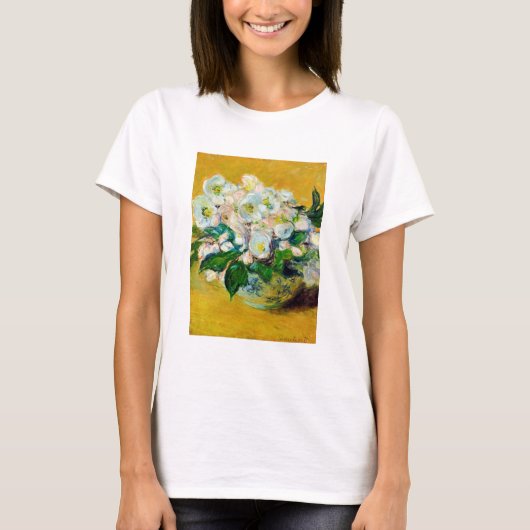Monet France Impressionisten Weihnachten T-Shirt (Vorderseite)