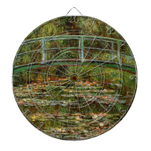 Monet Französische Japanische Brücke Giverney Dartscheibe