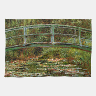 Monet Französische Japanische Brücke Giverney Handtuch