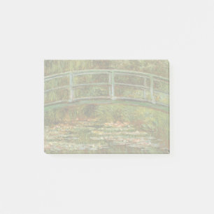 Monet Französische Japanische Brücke Giverney Post-it Klebezettel