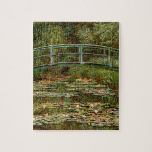 Monet Französische Japanische Brücke Kunst Puzzle