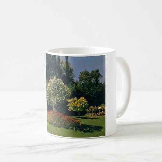 Monet - Frau im Garten Kaffeetasse (VorderseiteRechts)