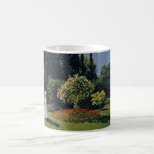 Monet - Frau im Garten Kaffeetasse (Mittel)