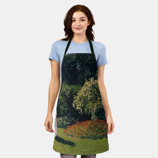 Monet - Frau im Garten Schürze (Getragen)