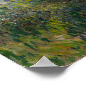 Monet - Frau mit Sonnenschirm, Madame Monet und So Poster (Ecke)