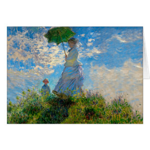 Monet Frau Sonnenschirm Impressionismus