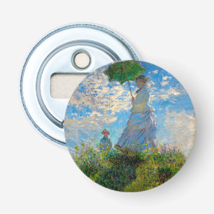 Monet Frau Sonnenschirm Impressionismus Flaschenöffner