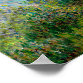 Monet Frau Sonnenschirm Impressionismus Poster (Ecke)