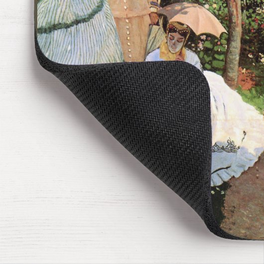 Monet - Frauen im Garten Mousepad (Ecke)