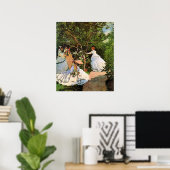 Monet - Frauen im Garten Poster (Heimbüro)