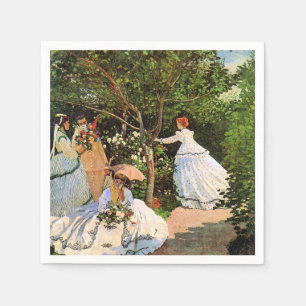 Monet - Frauen im Garten Serviette