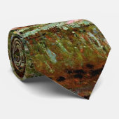 Monet French Japanese Bridge Art Krawatte (Gerollt)