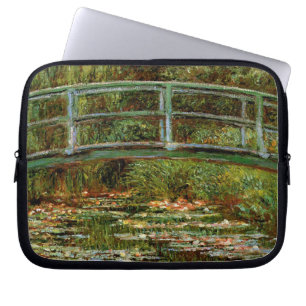 Monet French Japanese Bridge Art Laptopschutzhülle