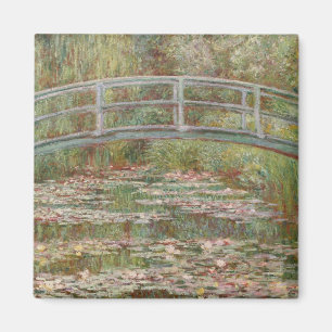 Monet French Japanese Bridge Art Magnet
