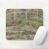 Monet French Japanese Bridge Art Mousepad (Mit Mouse)
