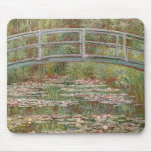 Monet French Japanese Bridge Art Mousepad