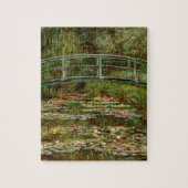 Monet French Japanese Bridge Art Puzzle (Vertikal)
