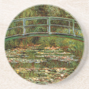 Monet French Japanese Bridge Art Untersetzer