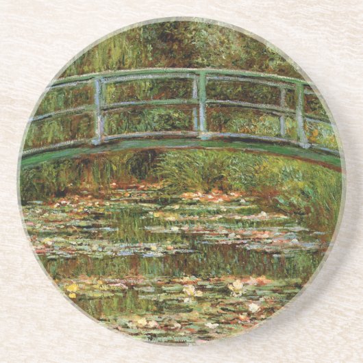 Monet French Japanese Bridge Art Untersetzer (Vorne)