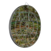 Monet French Japanese Bridge Giverney Dartscheibe (Vorderseite Links)