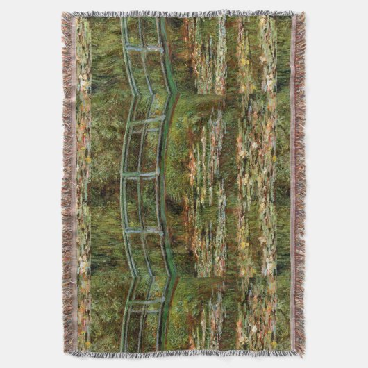 Monet French Japanese Bridge Giverney Decke (Vorderseite Vertikal)