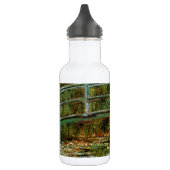 Monet French Japanese Bridge Giverney Edelstahlflasche (Links)