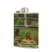 Monet French Japanese Bridge Giverney Flachmann (Links)