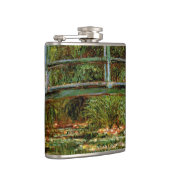 Monet French Japanese Bridge Giverney Flachmann (Rechts)
