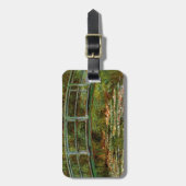 Monet French Japanese Bridge Giverney Gepäckanhänger (Vorderseite vertikal)