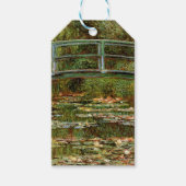 Monet French Japanese Bridge Giverney Geschenkanhänger (Vorderseite)