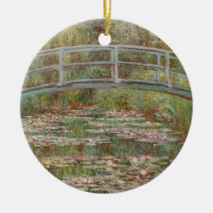 Monet French Japanese Bridge Giverney Keramikornament