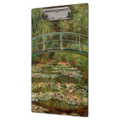 Monet French Japanese Bridge Giverney Klemmbrett (Links)