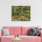 Monet French Japanese Bridge Giverney Leinwanddruck (Insitu (Wohnzimmer))
