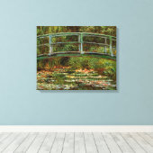 Monet French Japanese Bridge Giverney Leinwanddruck (Insitu (Holzboden))