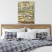 Monet French Japanese Bridge Giverney Leinwanddruck (Insitu (Schlafzimmer))