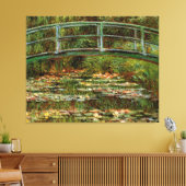 Monet French Japanese Bridge Giverney Leinwanddruck (Insitu (Wohnzimmer))