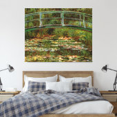 Monet French Japanese Bridge Giverney Leinwanddruck (Insitu (Schlafzimmer))