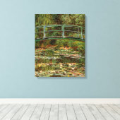 Monet French Japanese Bridge Giverney Leinwanddruck (Insitu (Holzboden))