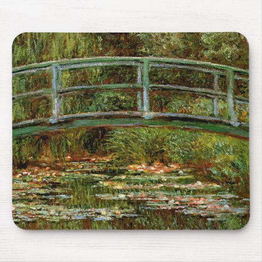 Monet French Japanese Bridge Giverney Mousepad (Vorne)